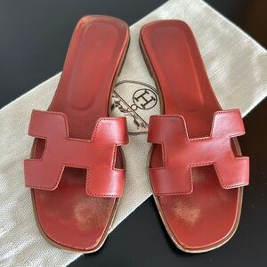 Hermes Oran sandals